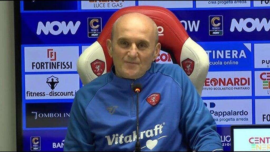 Perugia, mister Cangelosi: «Il professionista deve essere in grado di rendersi conto di determinate situazioni»