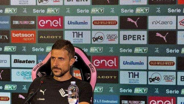 Palermo, mister Dionisi: «Uscire con un solo punto ci lascia con l'amaro in bocca»