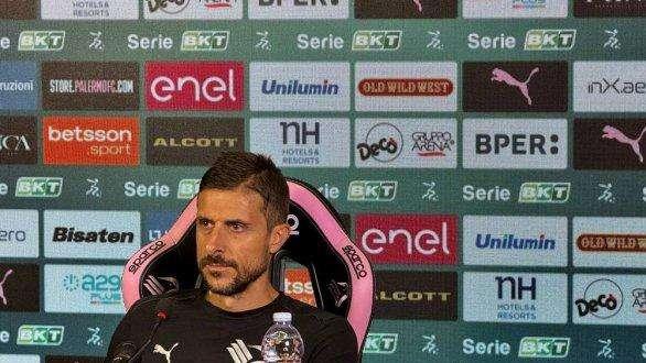 Palermo, mister Dionisi: «Da gennaio poche squadre hanno fatto più punti di noi»