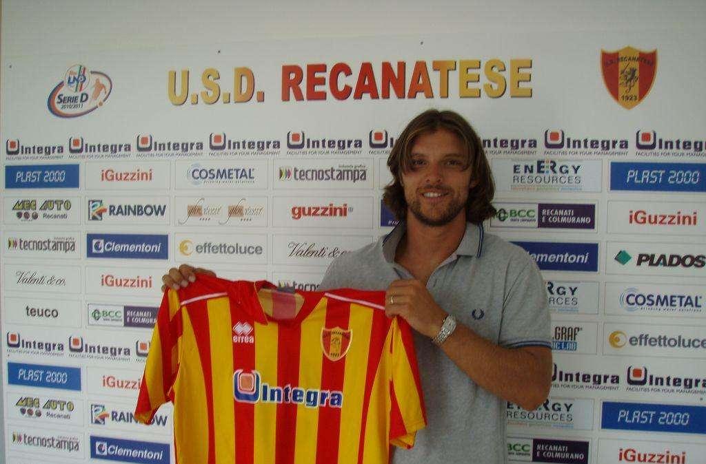Recanatese, rottura del menisco per Chicco