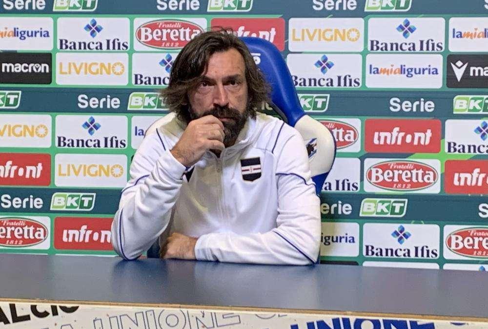 Sampdoria, Pirlo: «Sesto posto? La priorità è entrare nei play-off»
