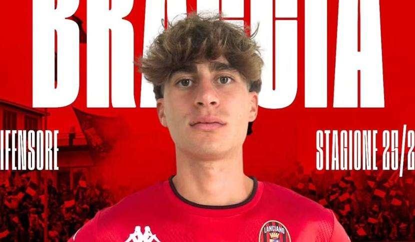 Lanciano, colpo sulla fascia: arriva il giovane Mattia Braccia