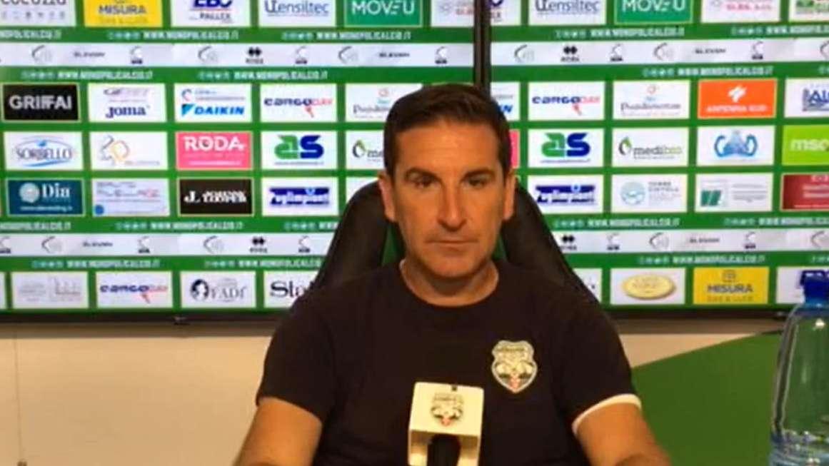 Monopoli, mister Colombo: «Bastano poche vittorie consecutive per scalare posizioni importanti»
