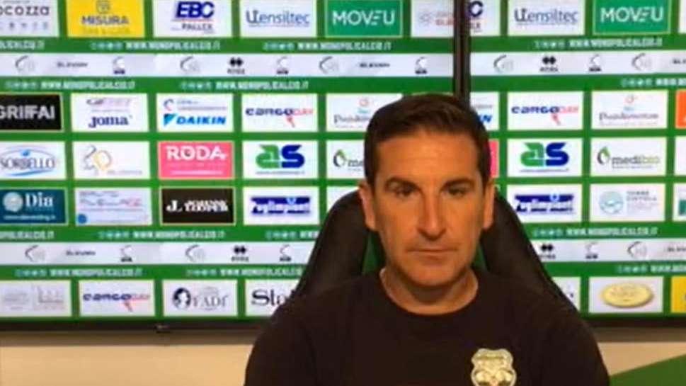 Monopoli, mister Colombo: «L'entusiasmo non deve farci perdere l'umiltà e la compattezza»