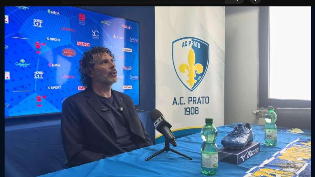 Prato, mister Dal Canto: «Speriamo nel miracolo ripescaggio. Nel calcio conta prendere pochi gol»
