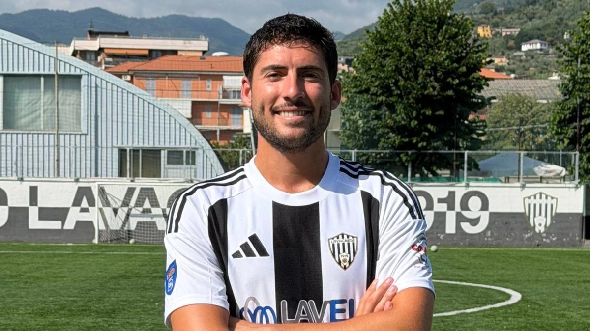 Lavagnese, resta bianconero il centrocampista Bacigalupo