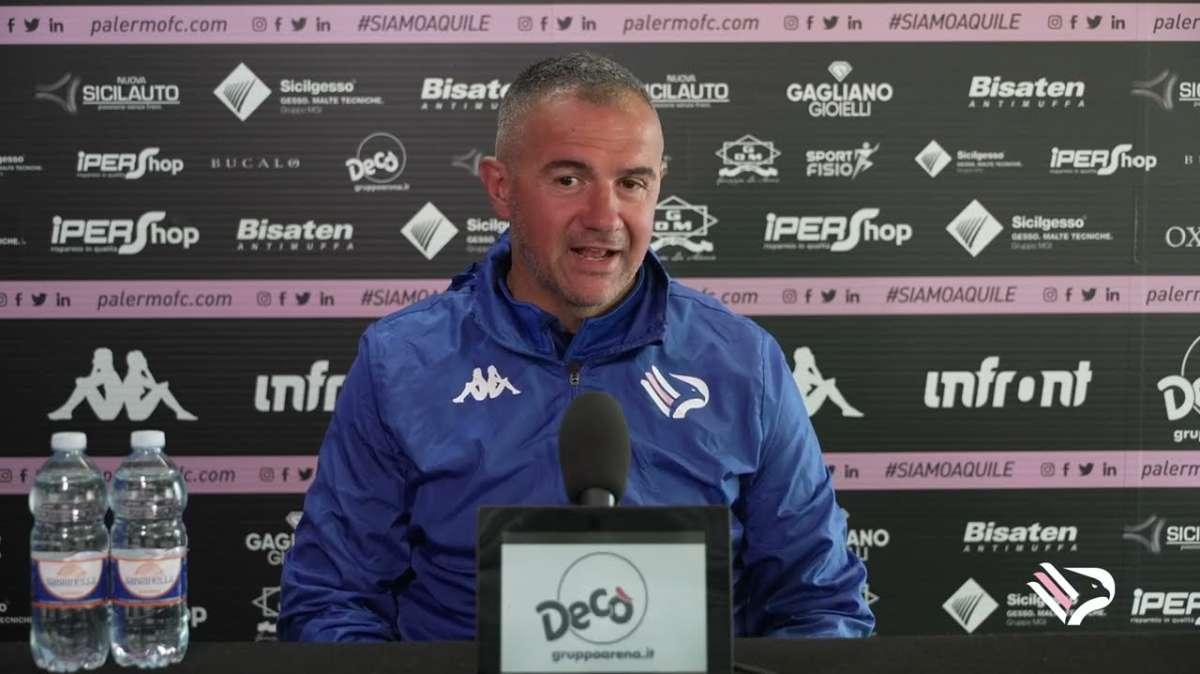 Palermo, mister Filippi: «Le partite le puoi preparare quanto vuoi, poi però...»