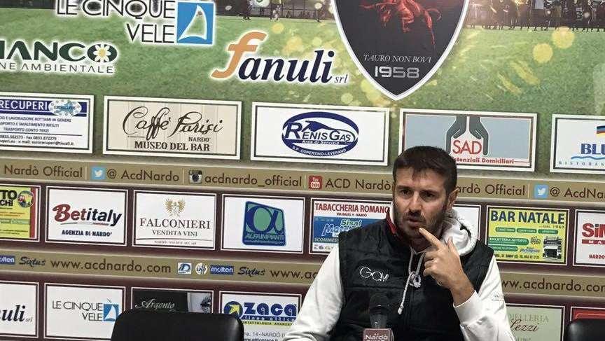 Nardò, il ds Corallo: «Giovedì incontro con mister Danucci: valutaremo il da farsi»