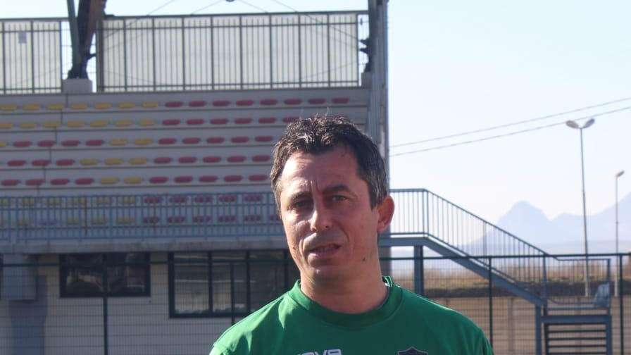 Picerno, mister Palo: «Per fortuna nessuno chiede del Taranto...»