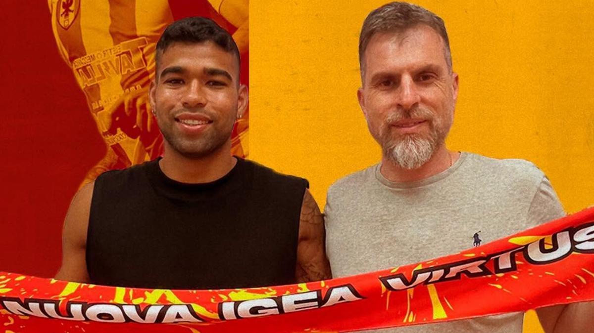 La Nuova Igea Virtus si assicura la riconferma di De Souza Santos