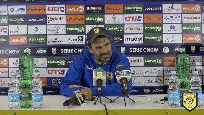 Juve Stabia, mister Pagliuca: «Non ho più parole per i calciatori, sono devastanti»