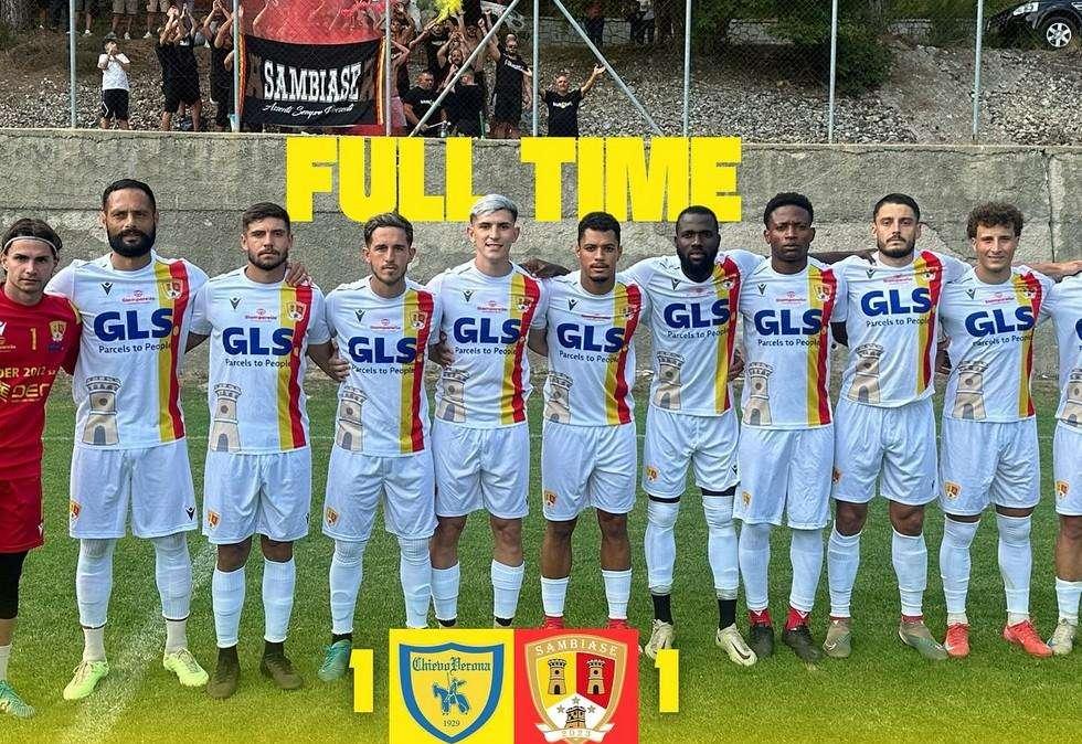Pareggio in amichevole tra Sambiase e Chievo Verona: il test si chiude sull'1-1