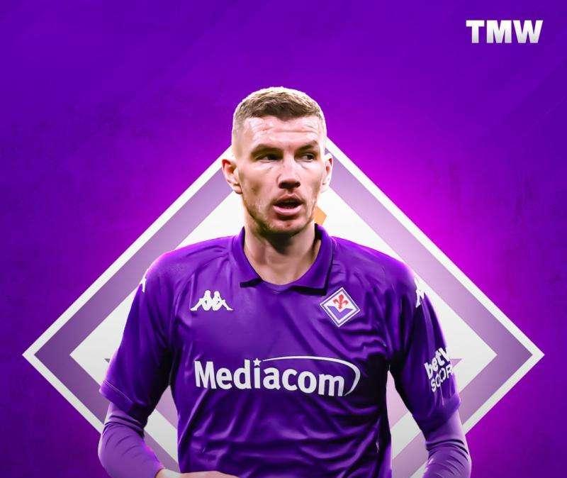 Dzeko torna in Italia, è ufficialmente un nuovo giocatore della Fiorentina