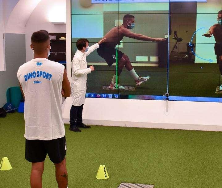 Chieri, svolti i primi test del movimento con Isokinetic