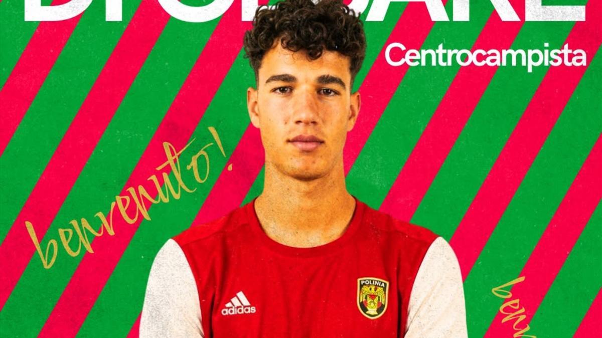 La Polimnia rinforza la mediana: arriva Di Cesare, ex Primavera del Bari