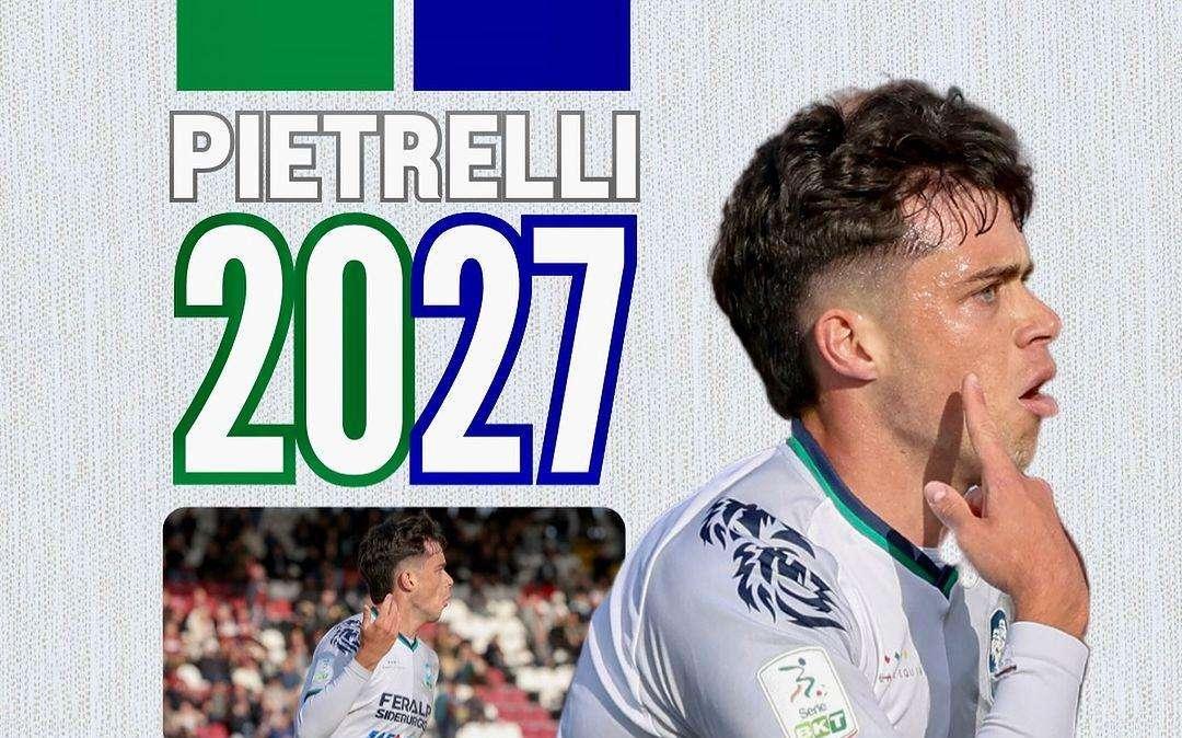 Feralpisalò, rinnovo contrattuale fino al 2027 per Pietrelli
