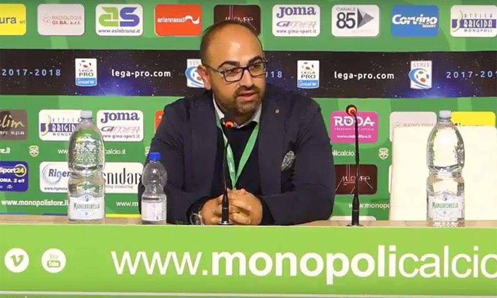 Monopoli, Lopez sul cambio allenatore: "Non era tempo di esperimenti..."