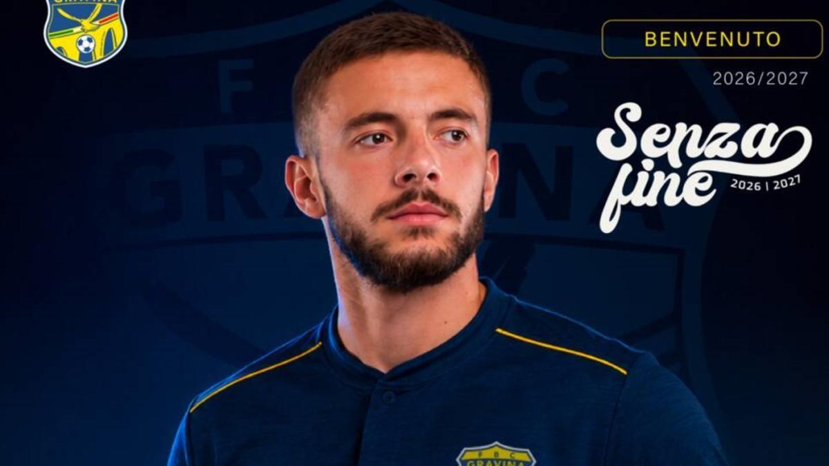 Il Gravina si rinforza a centrocampo: arriva il brasiliano Caio Lopes