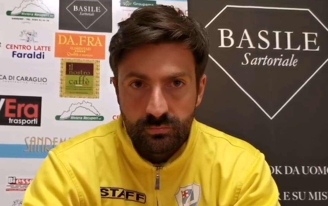 Sanremese, Andreoletti: «Non firmerei per nessun posto se non il primo»