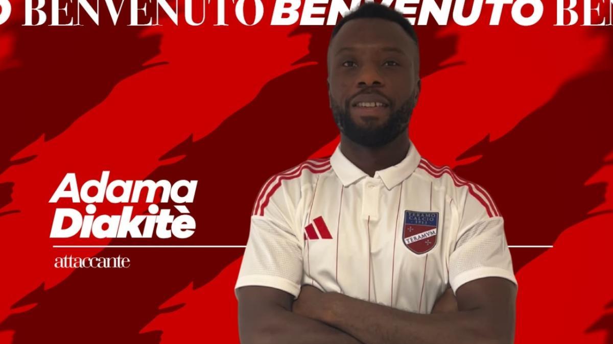 UFFICIALE: Colpaccio Teramo, in attacco arriva Adama Diakite
