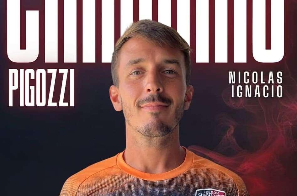 Fulgor Chiavazzese, colpo a centrocampo con Caamaño Pigozzi