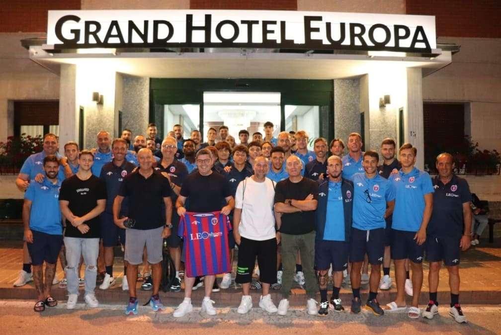 Casarano, Il presidente Filograna ha incontrato la squadra