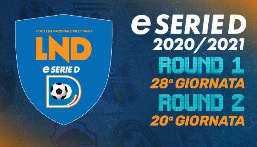 LND eSerieD - Questa sera, la 28esima giornata del Round 1 e la 20esima del Round 2