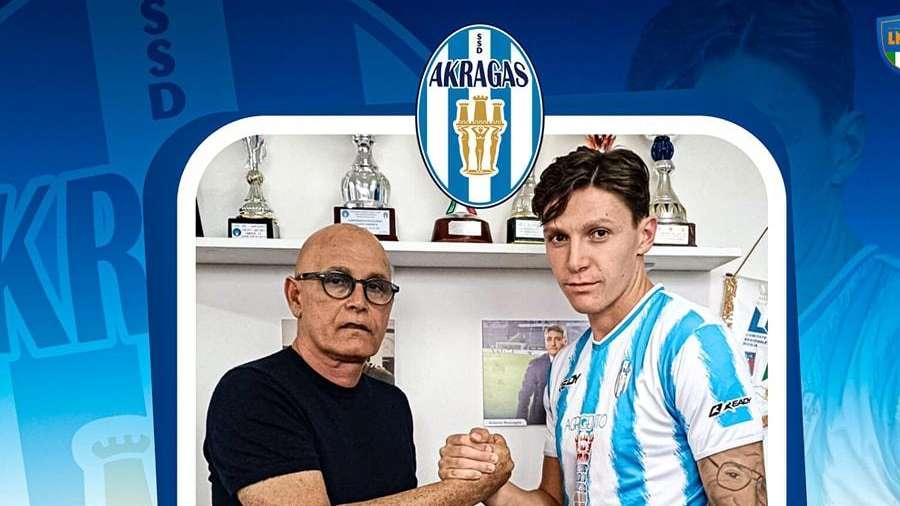 UFFICIALE: Akragas, ha firmato un 24enne ex Nocerina e Barletta