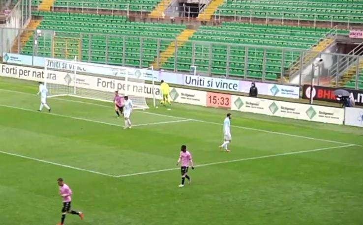 Palermo-Virtus Francavilla 1-2, il video con le immagini della gara