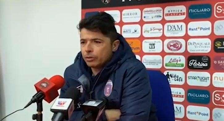 Casarano, Costantino: «Lo 0-0 ci sta un po' stretto. Cavese? Finché possiamo lottare...»