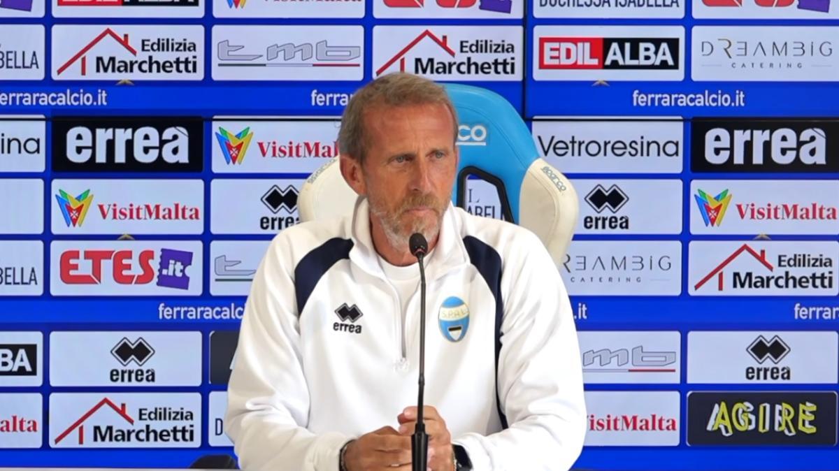 Spal-Ponterunese, Parlato: «Voglio una squadra arrabbiata. Chi vuole vincere lo fa anche in mezzo alla strada»