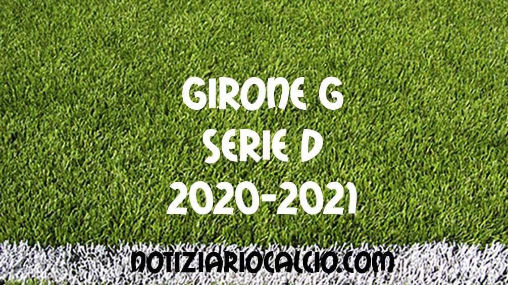 Serie D 2020-2021 - Girone G: risultati e classifica dopo il 13° turno