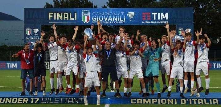Il Campodarsego è Campione d'Italia Under 17 Dilettanti 