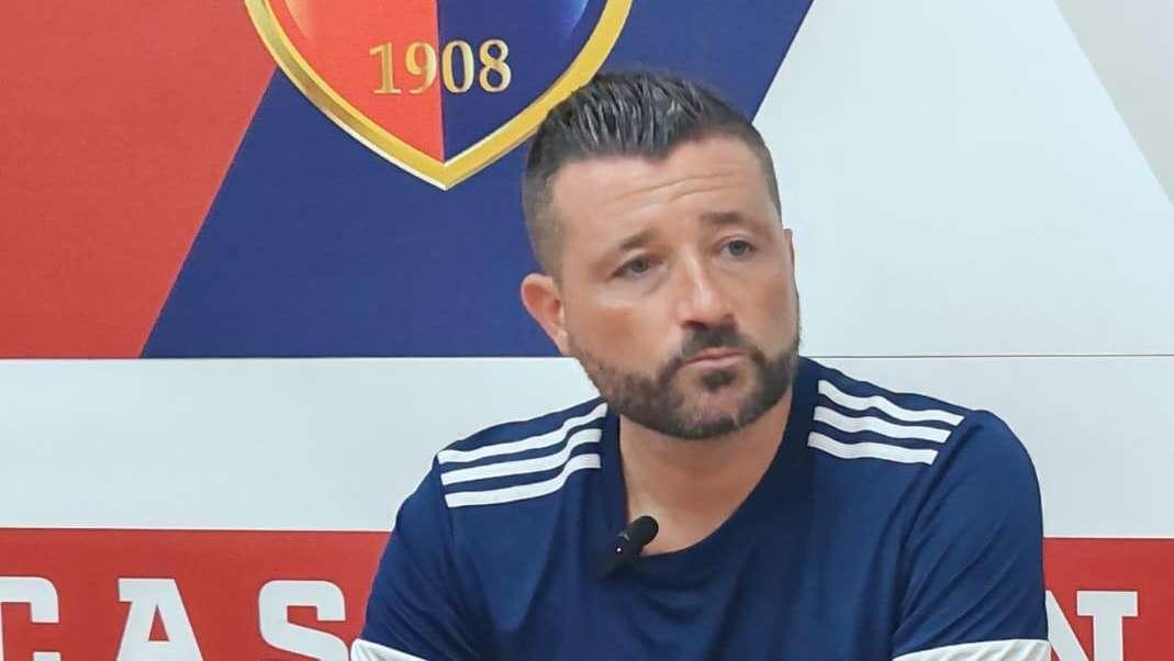 Casertana, mister Coppitelli: «I primi 65' di ieri sono stati i migliori dell'anno»