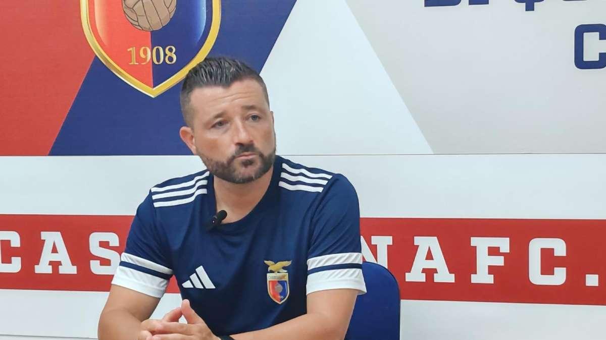 Casertana, Coppitelli mette nel mirino l'Atalanta U23: «Abbiamo un’occasione importante per fare punti, ma sarà una sfida intensa e di duelli»
