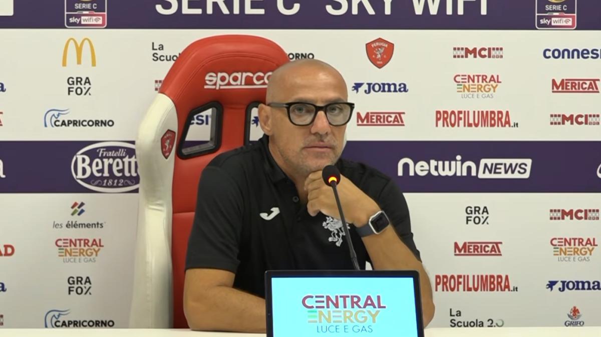 Perugia, Filippini: «Con Ravenna e Spezia la differenza è troppo grande»
