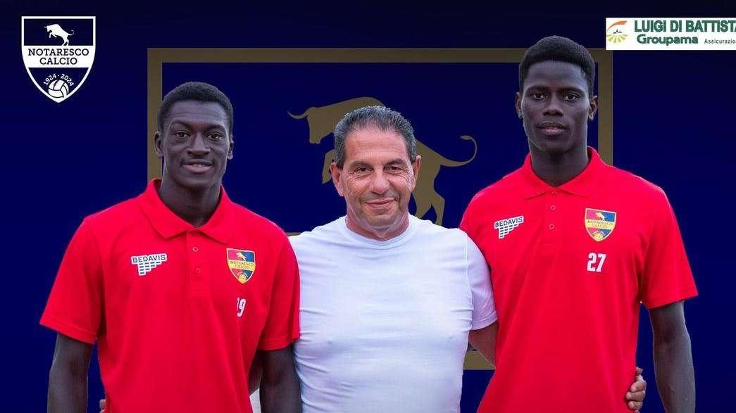 UFFICIALE: Due calciatori senegalesi vestono i colori del Notaresco