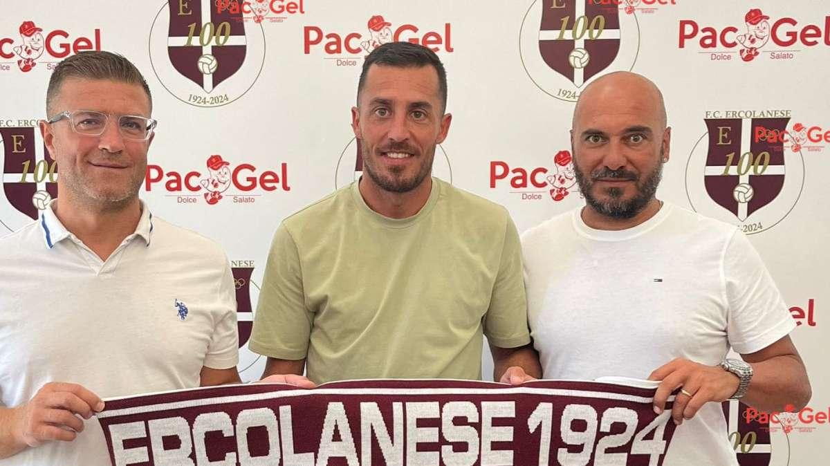 UFFICIALE: Ercolanese, firma un centrocampista con oltre 270 gare in D