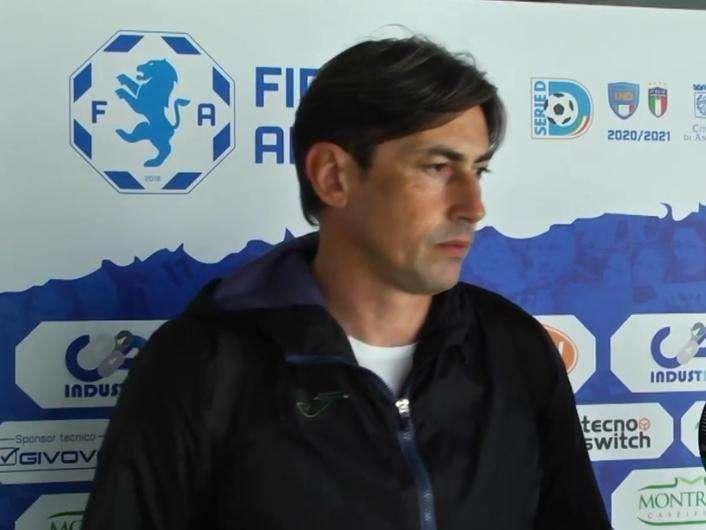 Fidelis Andria, Panarelli: «Play-off? Prima c'è il Francavilla e dobbiamo finire come cominciato...»