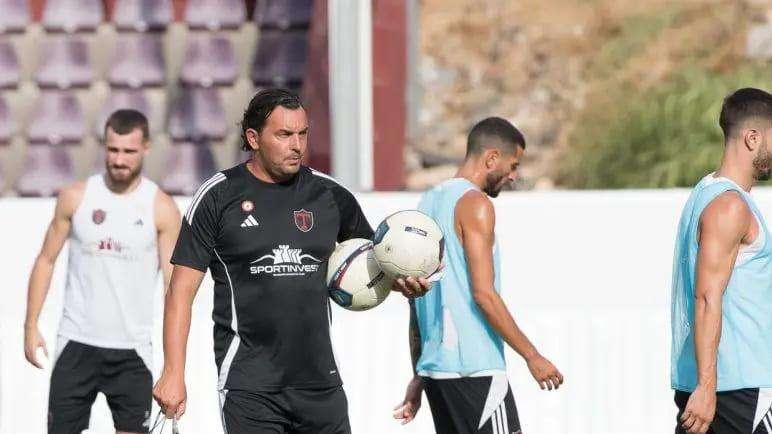 Trapani, mister Aronica: «Un rigore molto dubbio ci ha tagliato le gambe»