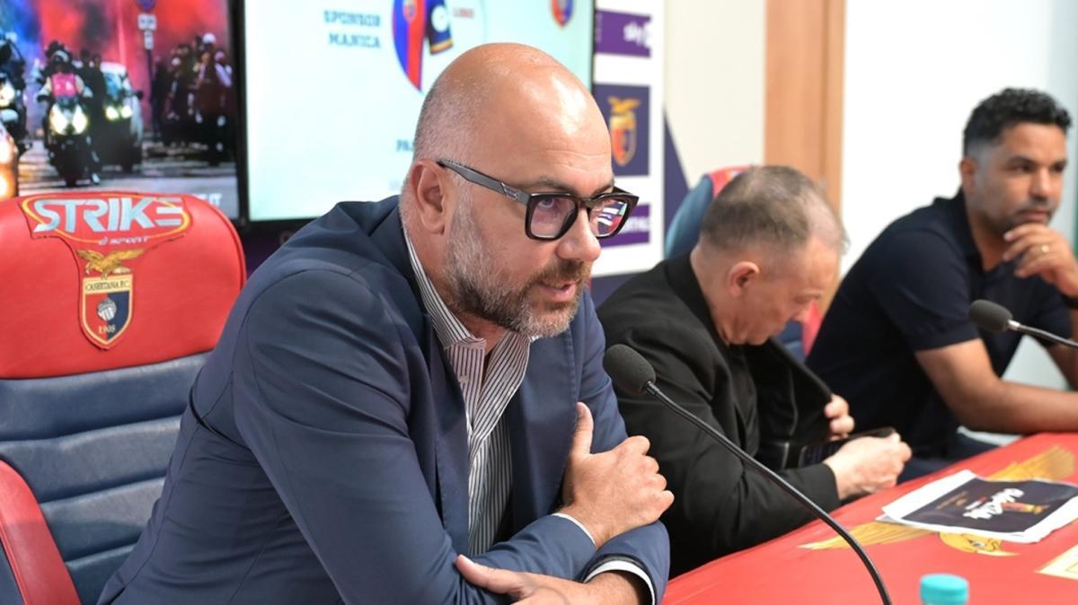 Casertana, Degli Esposti presenta il nuovo corso tecnico: «Espinal è la scelta giusta»
