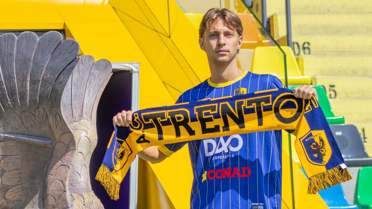 Filippo Frison è un nuovo difensore del Trento: firma fino al 2028