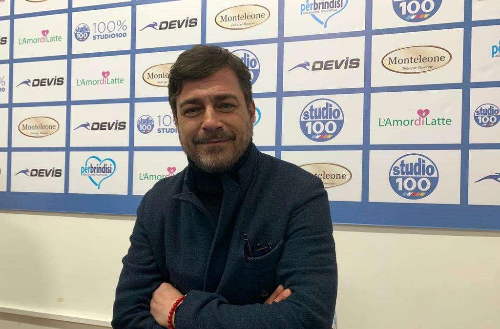 Brindisi, Voglino: «Non sono troppo preoccupato. E sul calciomercato...»