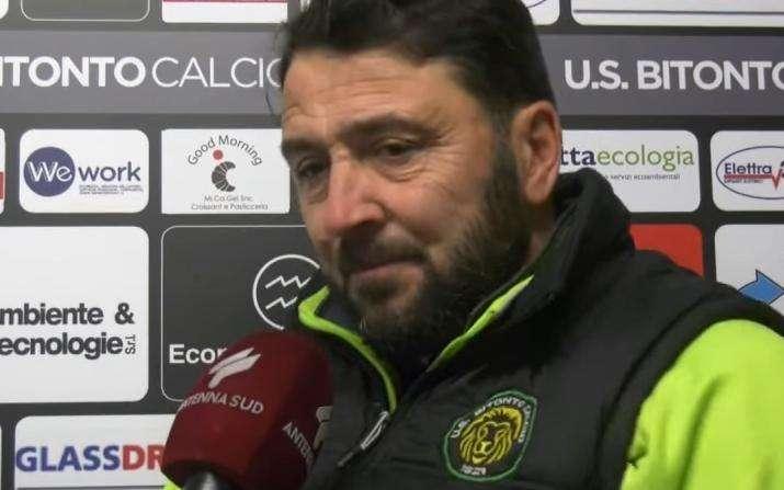Bitonto, Loseto: «La scoppola con la Puteolana è stata salutare»