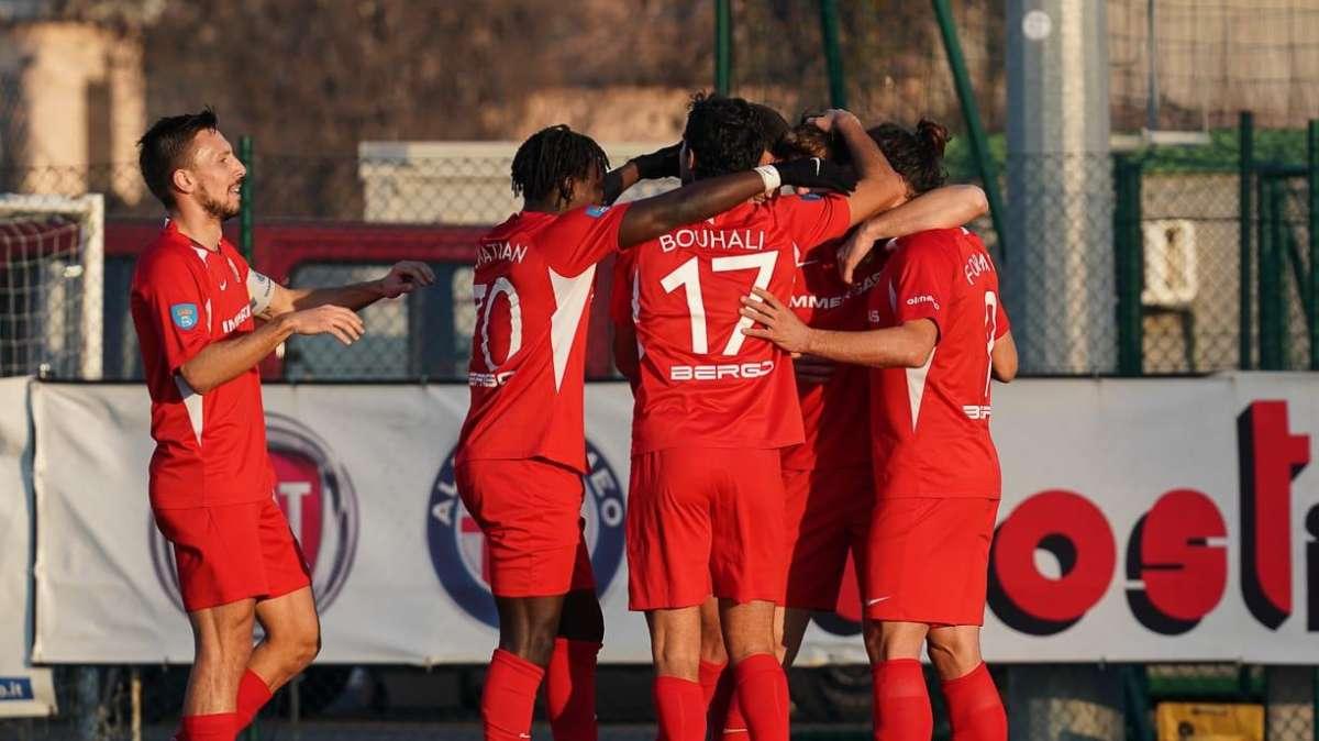 Lentigione show nel recupero: tris di reti rifilato all'Aglianese