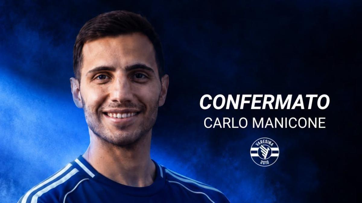 Carlo Manicone e la Varesina: sarà per sempre sì. Arriva la riconferma