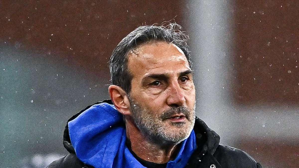 Sampdoria, Gregucci: «Non possiamo permetterci di restare a lungo in fondo alla classifica»