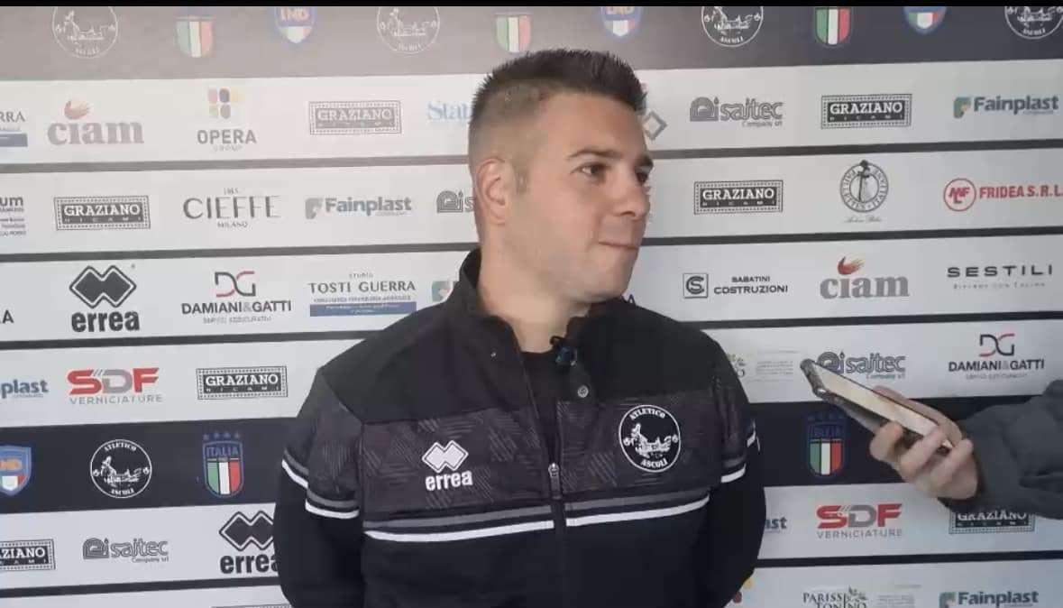 Atletico Ascoli, mister Seccardini: «Per essere efficaci ed incisivi ci sta mancando solamente un...»