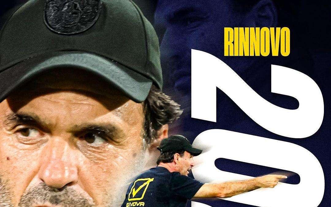 La Juve Stabia blinda Guido Pagliuca: rinnovo fino al 2026