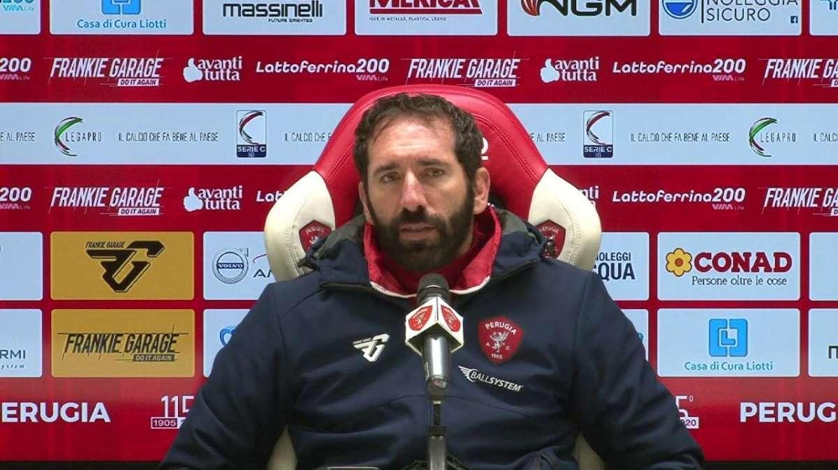 Perugia, mister Caserta: «Noi sappiamo cosa fare, insieme sarà più facile»